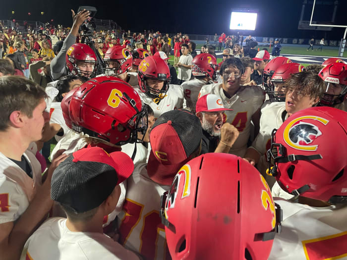 Chico celebrates Friday's victory